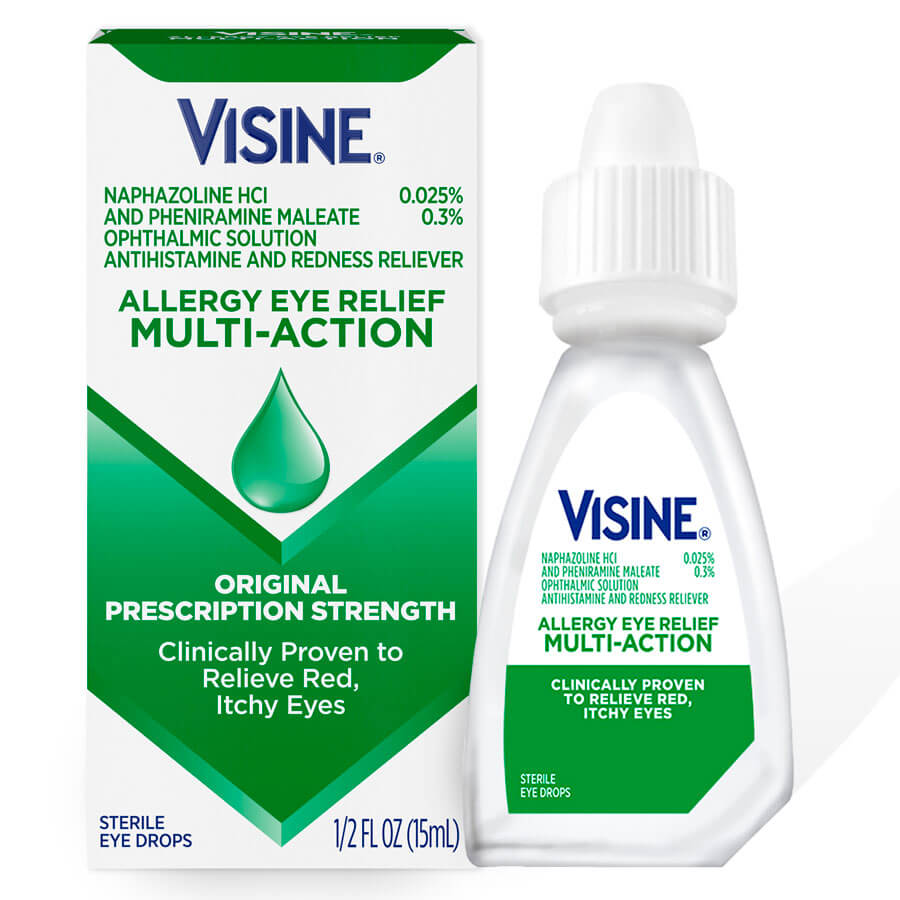 Alaway Antihistamine Eye Drops for Allergy Relief, 2 x 10 ml bottles