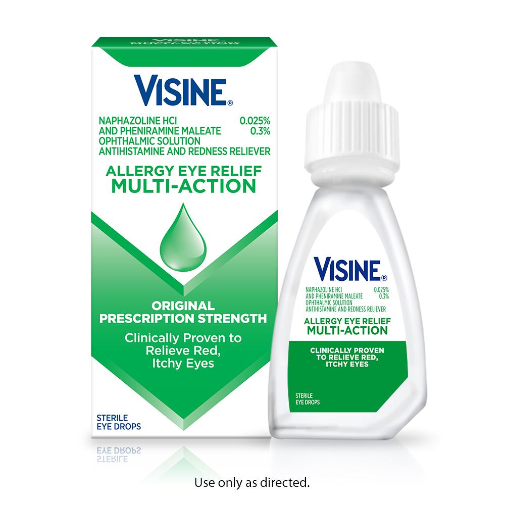 VISINE® Allergy Eye Relief Multi-Action Antihistamine and Redness