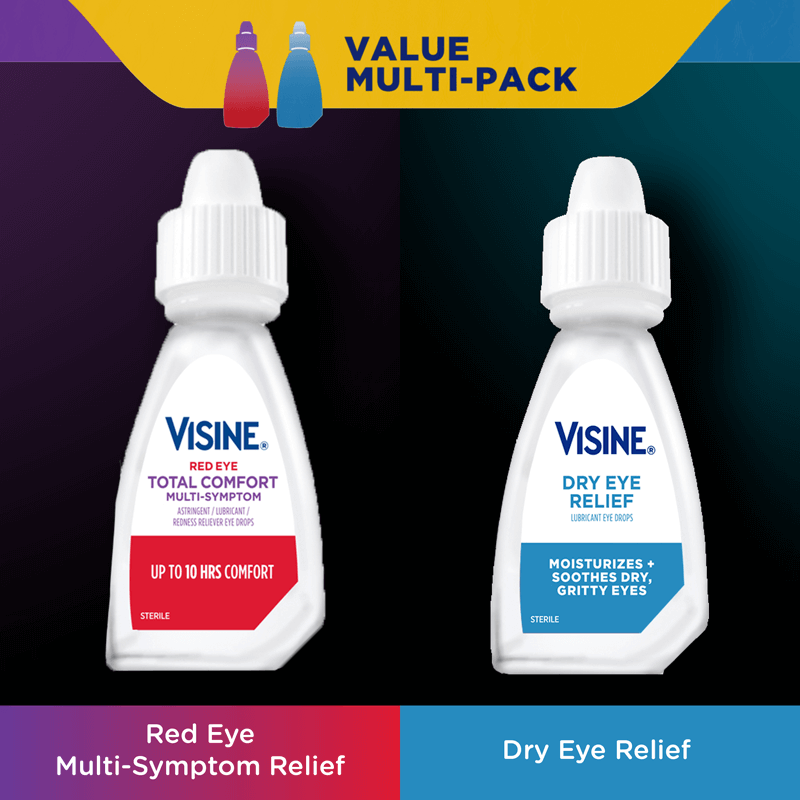 VISINE® Dry Eye Relief Lubricant Eye Drops