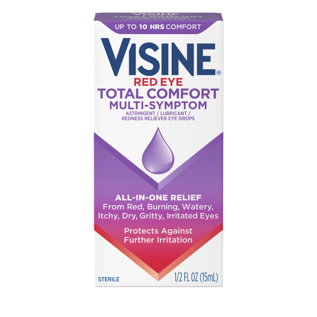 VISINE® Red Eye Total Comfort Multi-Symptom Eye Drops