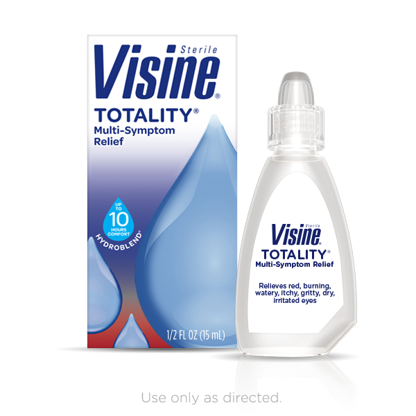 are visine and otc eye drops safe for my dog